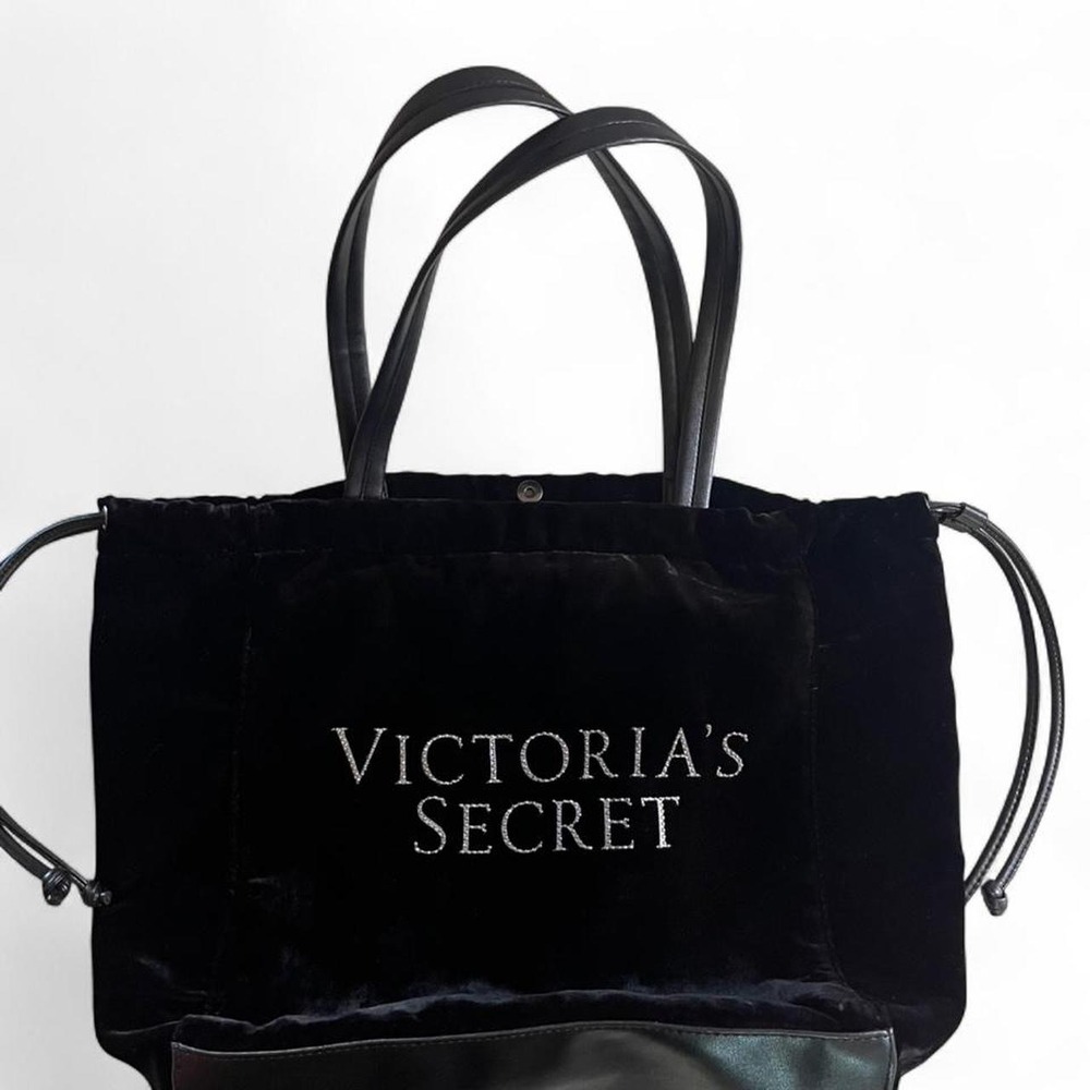 Victoria's Secret Luxe Velvet Bling Tote Bag (2018 Holiday Release)